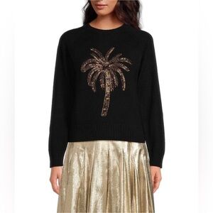 NWT Mestiza New York Delilah Palm Women Sweater Sz M